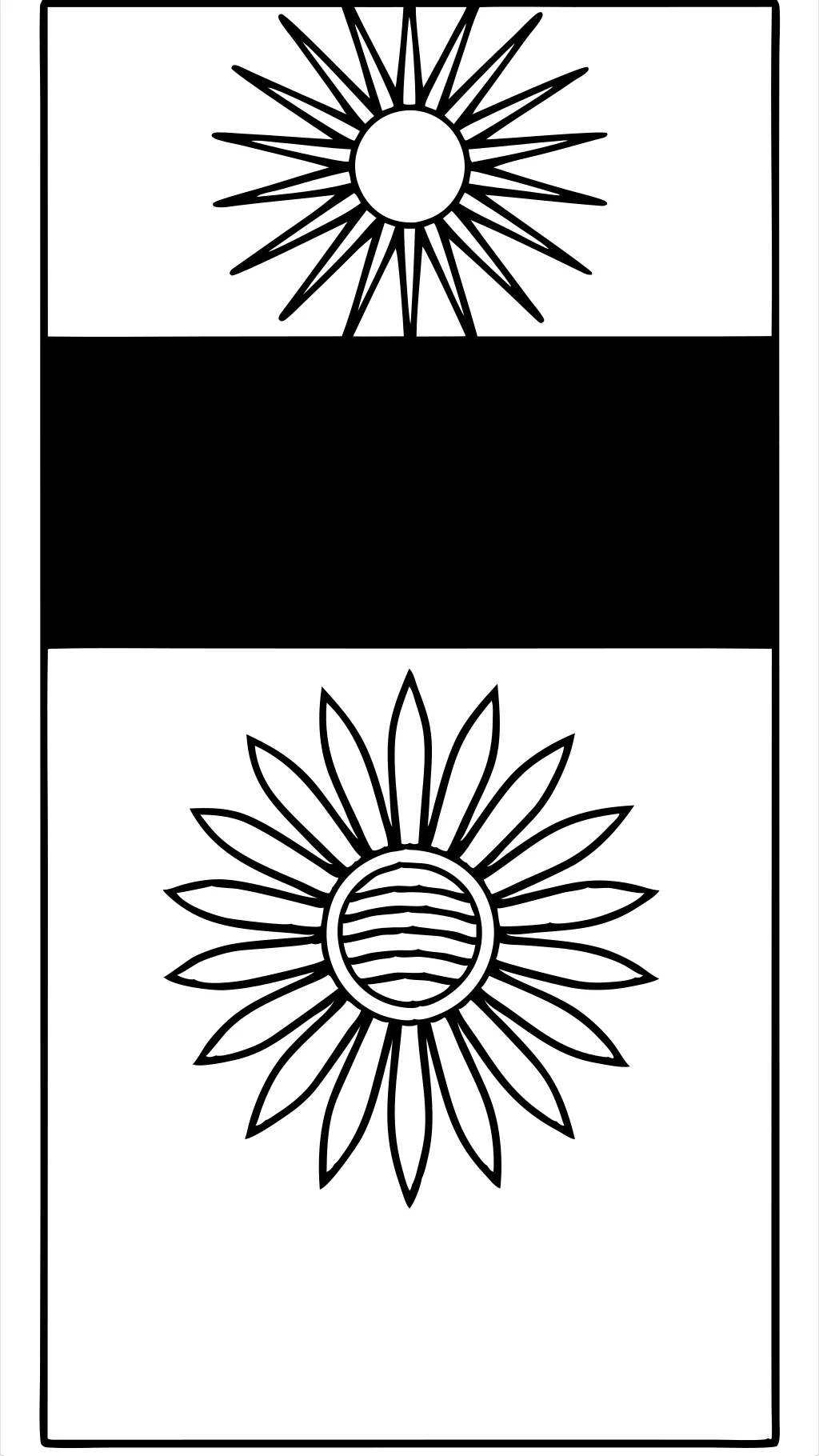 argentina flag coloring page